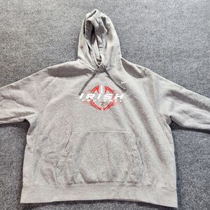 Nike Irish Football Hoodie Gray Mens 3xl